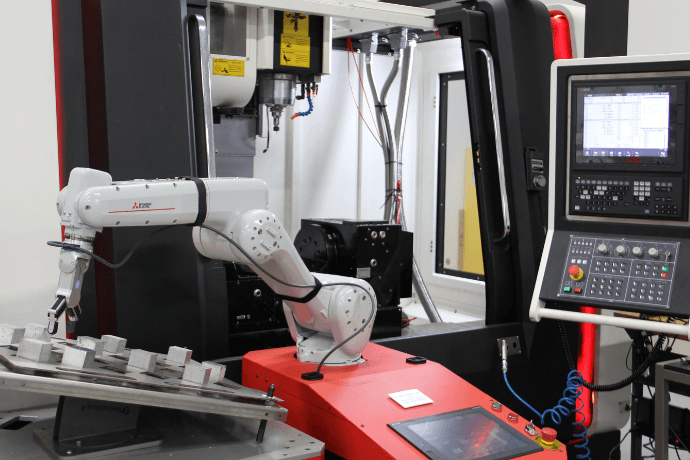 Robotic CNC Machine Tending