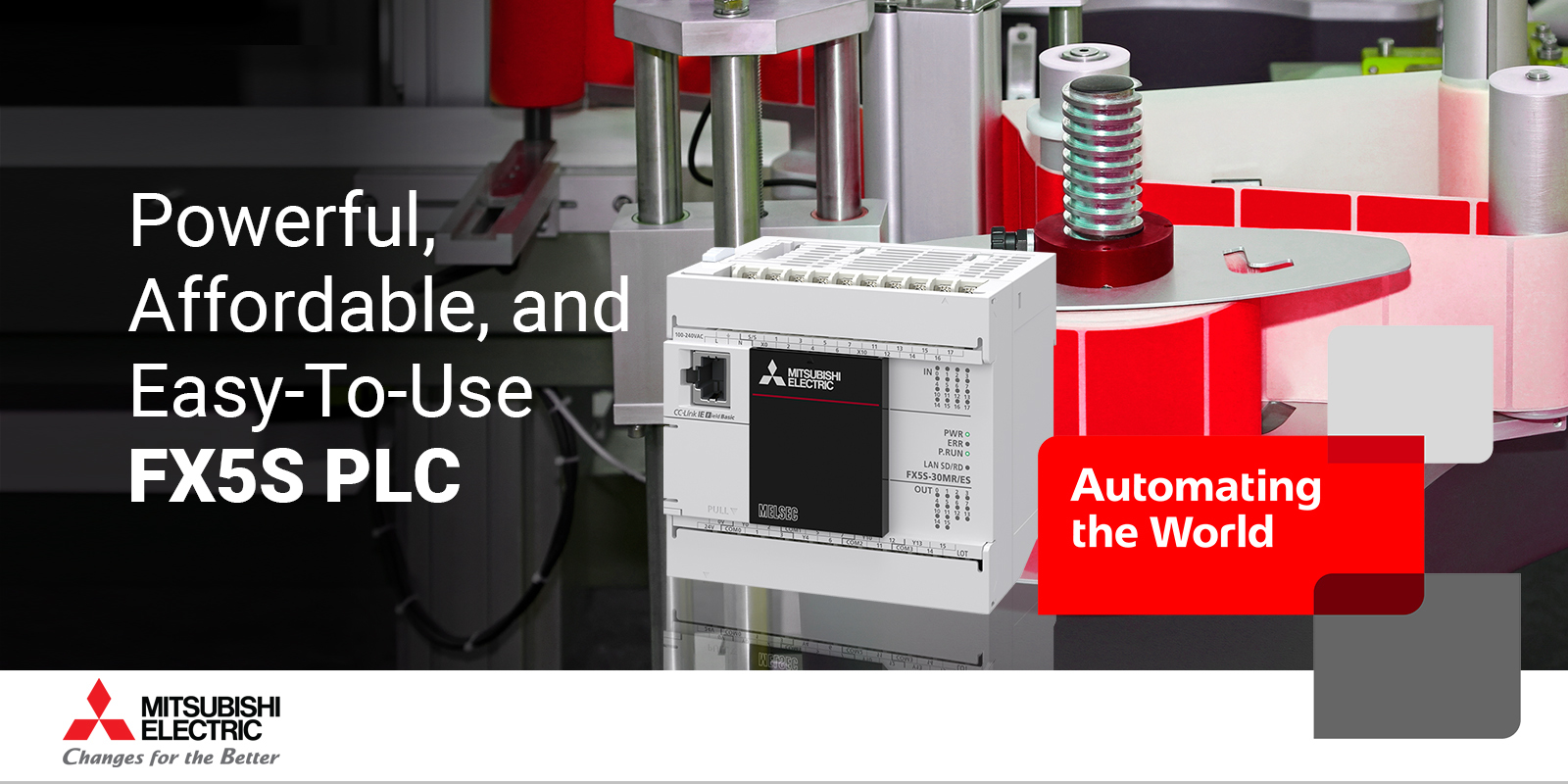 FX5S PLC Press Release | Mitsubishi Electric Automation