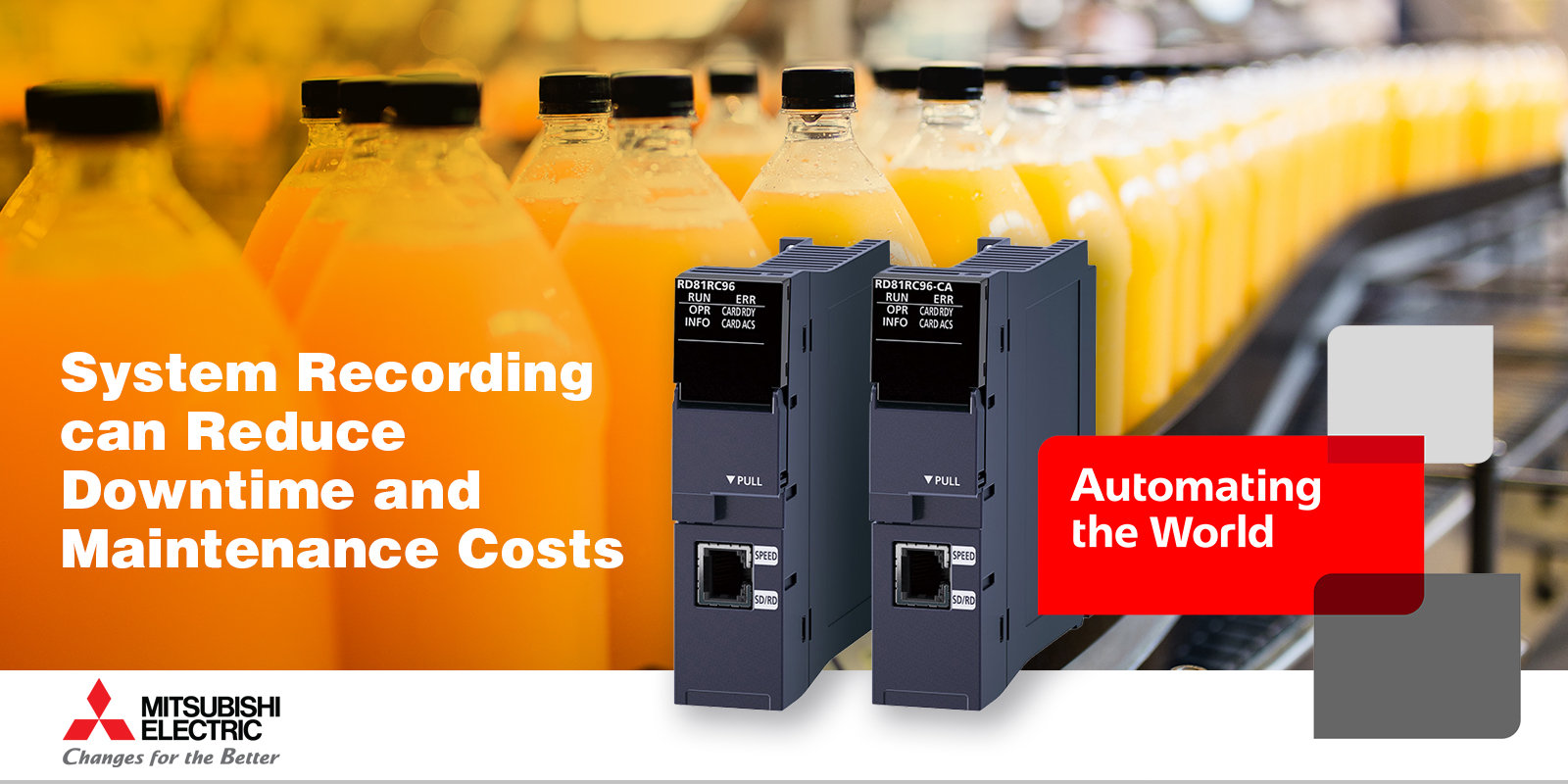 New iQ-R Series System Recorder Module | Mitsubishi Electric Automation