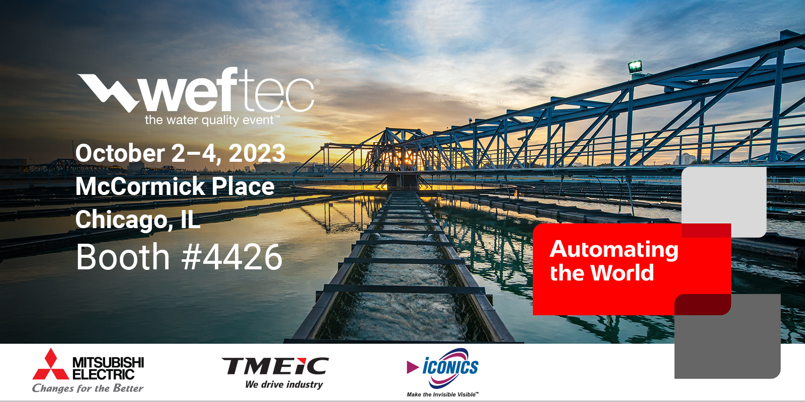 WEFTEC 2023 Press Release Mitsubishi Electric Americas