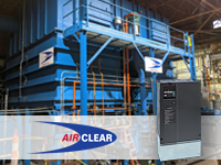 Air Clear LLC Uses Customized Package Drive Systems from Mitsubishi Electric for Pollution Control