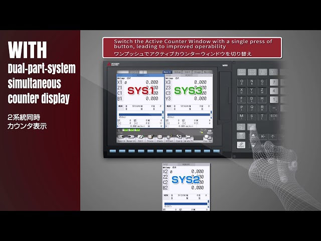 dual-part-system-simultaneous-counter-display