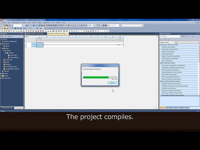Program the FX5U CPU module - Try programming 3 Video