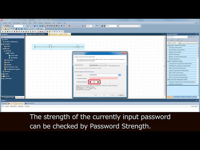 Program the FX5U CPU module - Security Function Types 1 Video