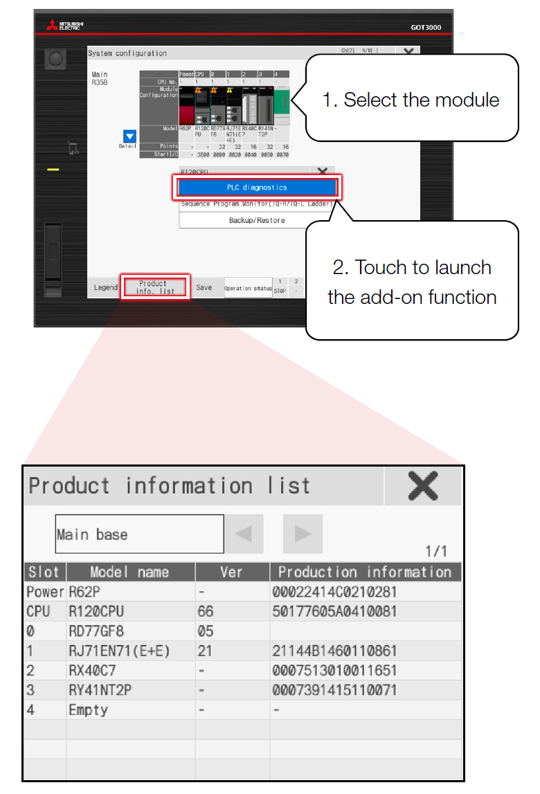 Launch the corresponding add-on function from the System Launcher (System Configuration)