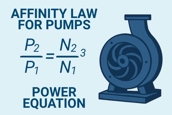 Affinity Law for Pumps