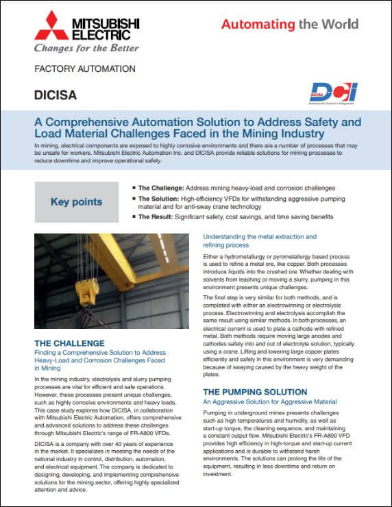 Success Story - VFDs in Corrosive Crane Environment