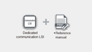 Dedicated communication LSI CP610