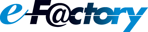 e-F@ctory Logo